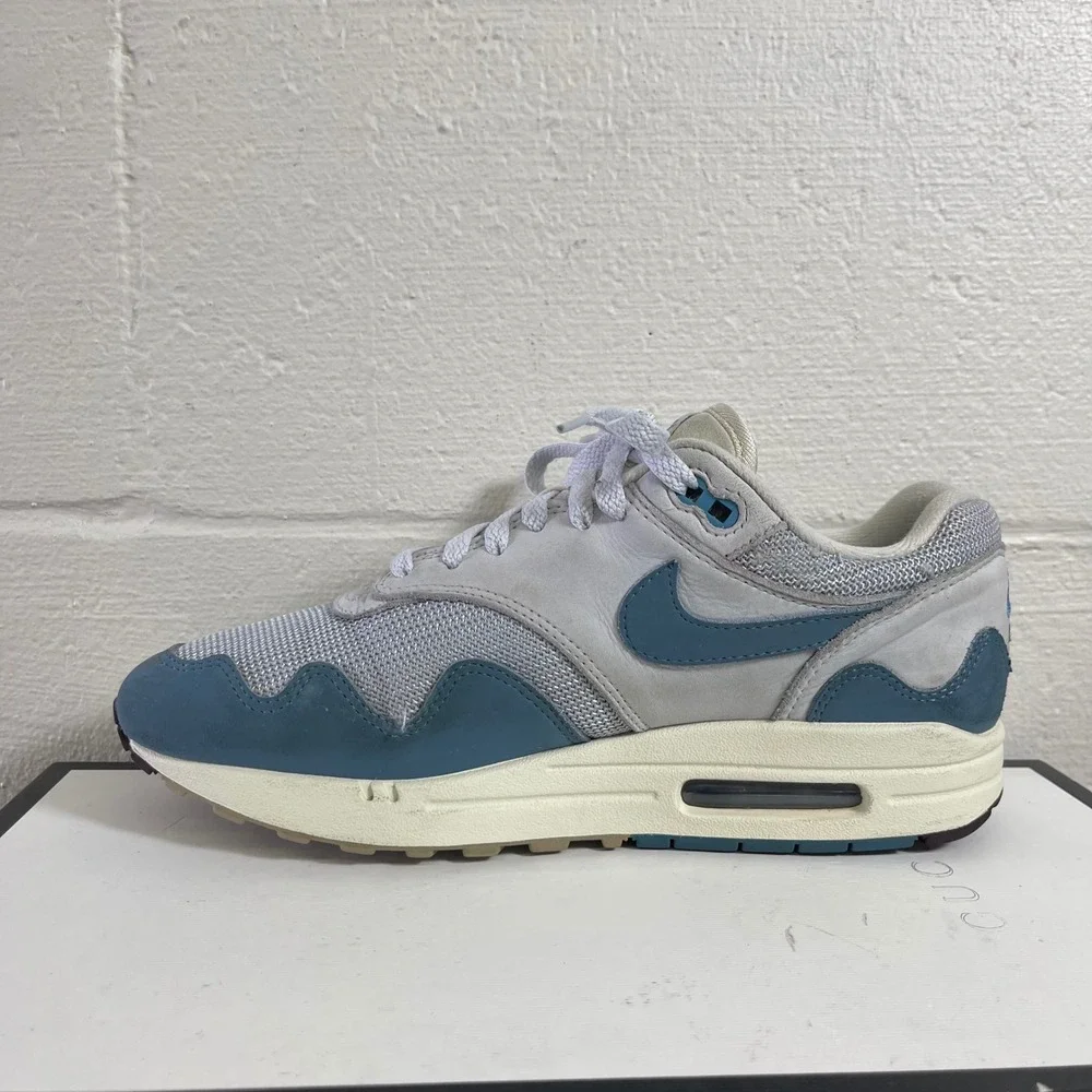 Nike‎ Air Max 1 x Patta Waves Noise Aqua DH1348-004 Sneakers Men's 8 US/7 UK